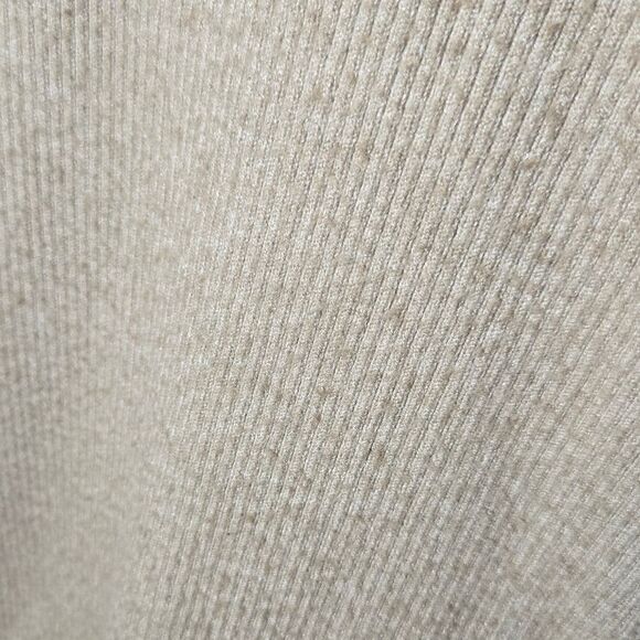 Zara Knit Womens Open Front Ribbed Dolman Sleeve Tan Cardigan Sz S - Picture 6 of 11